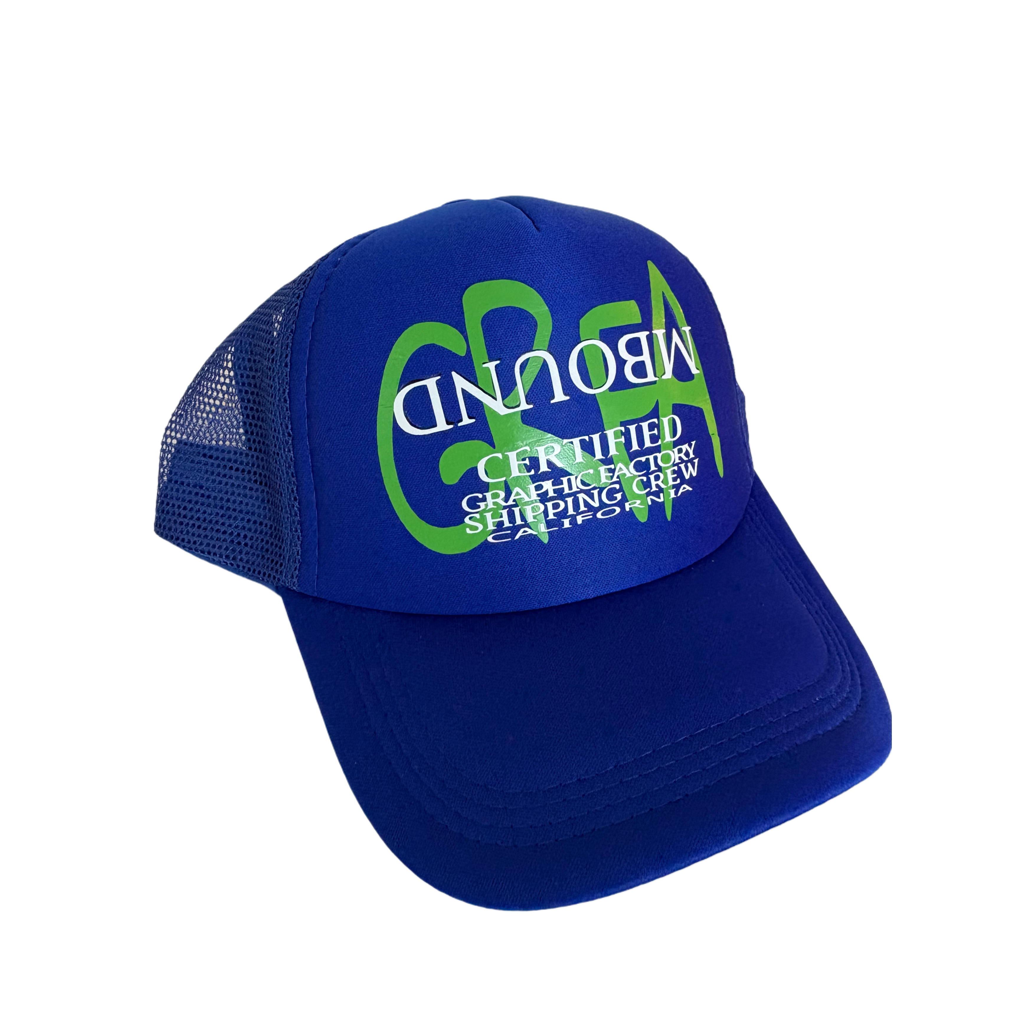 “Shipping Crew” Blue Trucker Hat