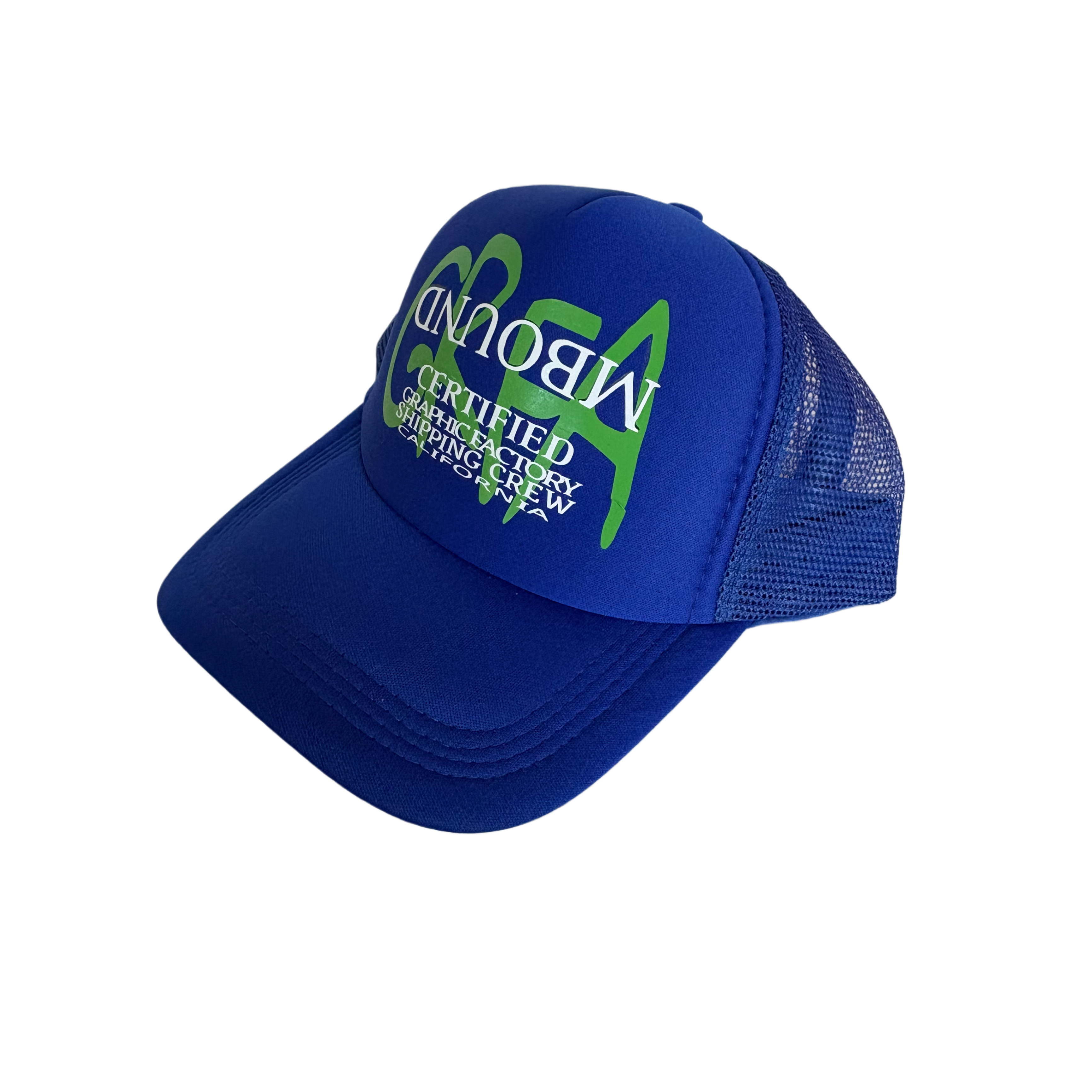 “Shipping Crew” Blue Trucker Hat